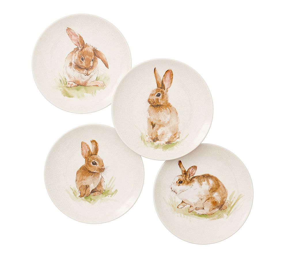 Bunny plates shop pottery barn