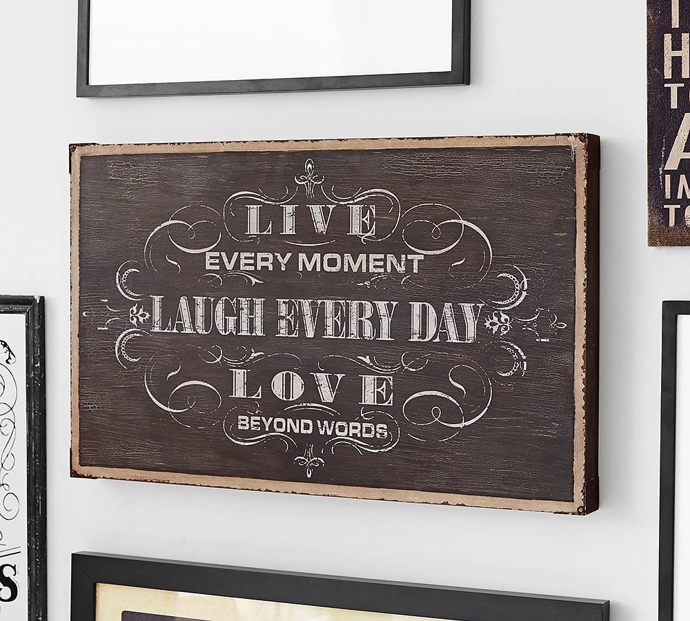 Live Every Moment Wall Art