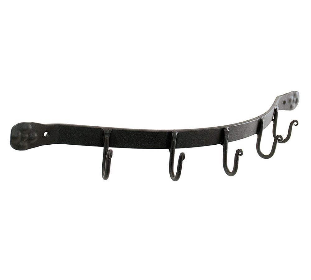 Wrought Iron Row of Hooks