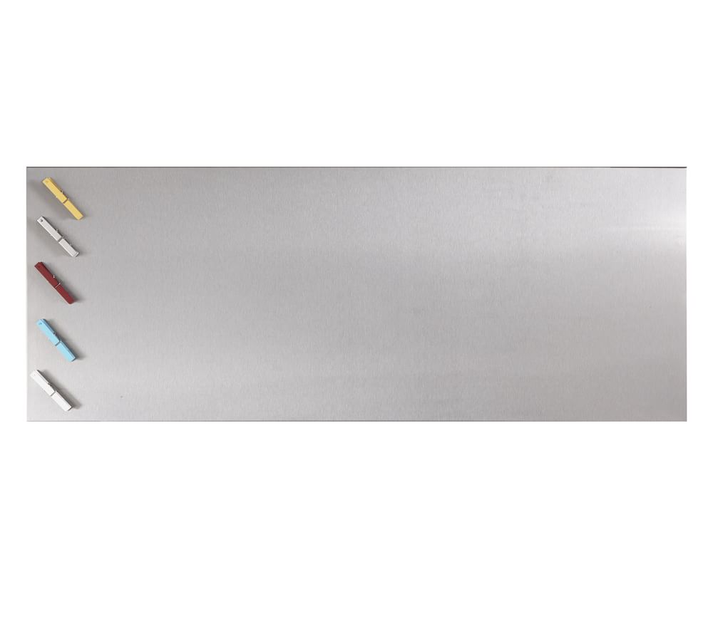 Stainless Steel Magnetic Backsplash, 14 x 36