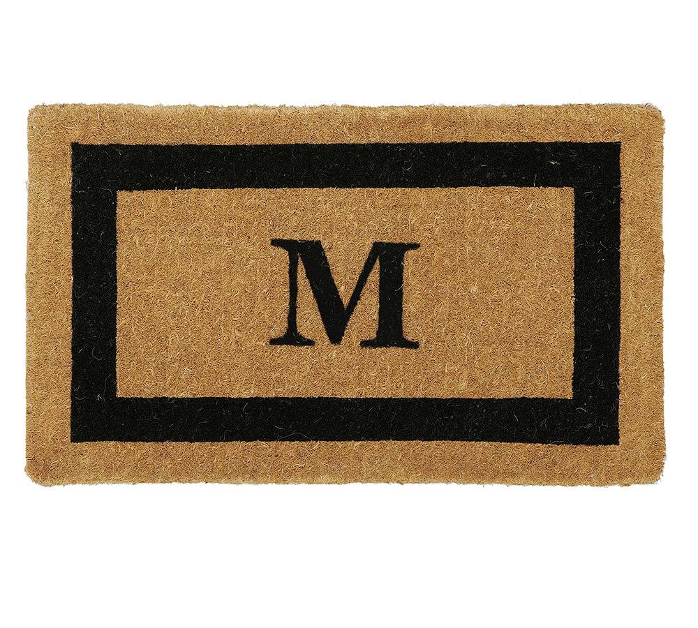 Personalized Framed Doormat – Letter R