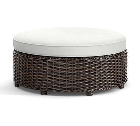 Replacement Rounded Ottoman Cushion