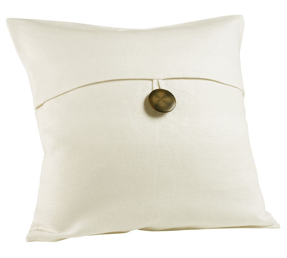 Textured Linen Pillow Cover, 18