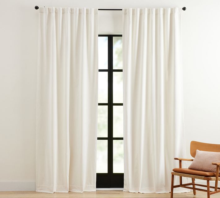 Velvet Twill Blackout Curtain