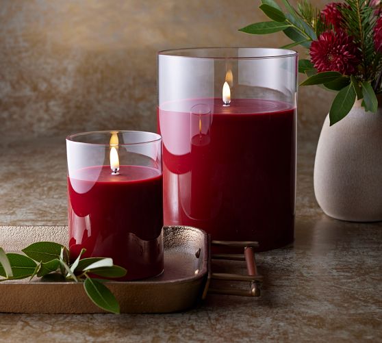 Radiance Flickering Flameless Candle Pottery Barn