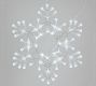 Cool White LED Folding Snowflake