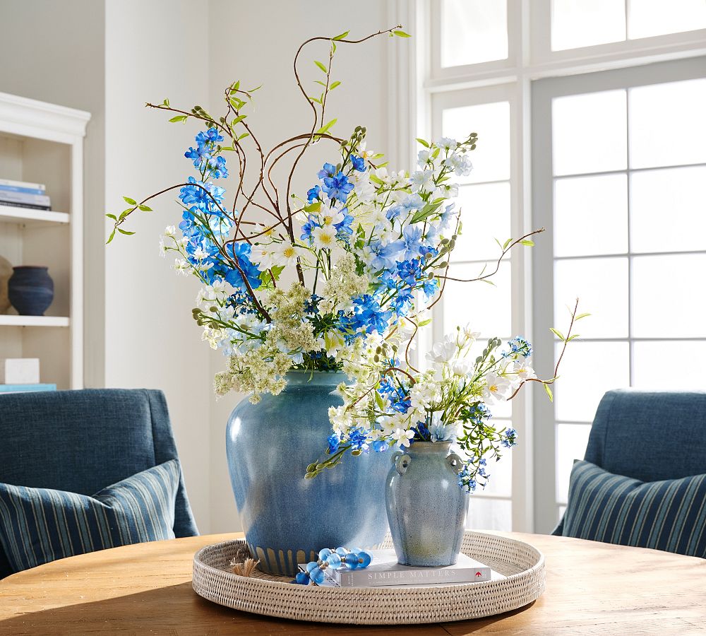 Faux Elevated Mixed Delphinium Bundle