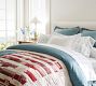 Eyelet Organic Percale Sham