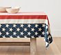 American Flag Cotton/Linen Tablecloth