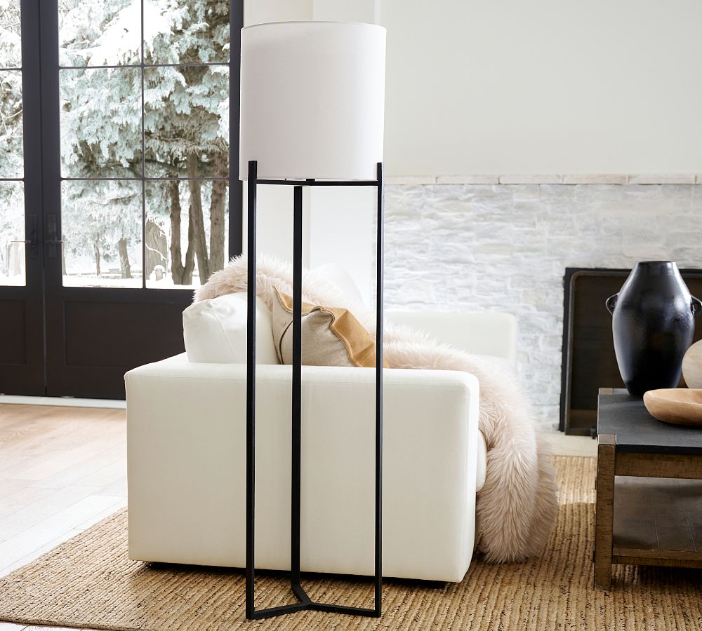 Pottery barn deals atticus floor lamp