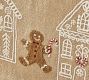 Gingerbread Village Embroidered Table Runner