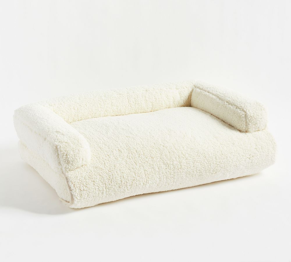 Pottery barn faux shop fur dog bed