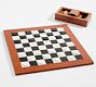 Amherst Checkers &amp; Backgammon Board Game Set