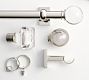 Standard Polished Nickel Curtain Hardware Collection