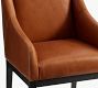 York Leather Dining Armchair