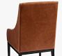 York Leather Dining Armchair