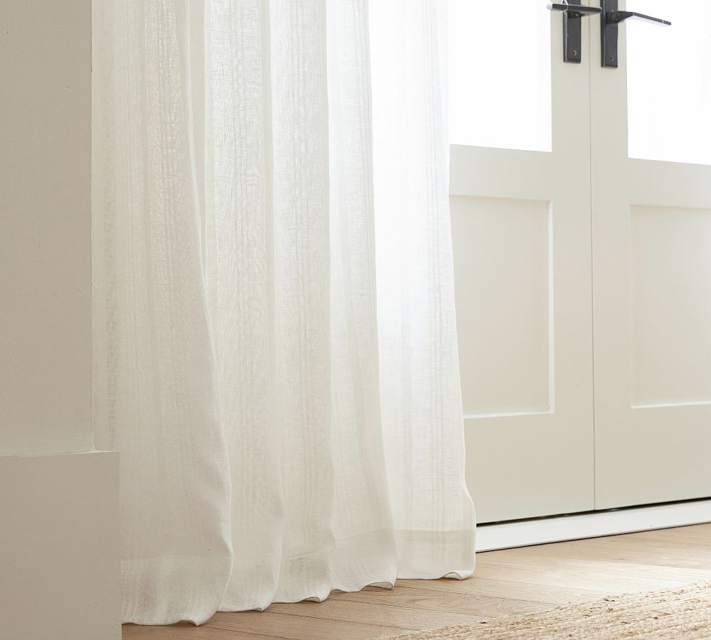 Shadow Stripe Sheer Curtain