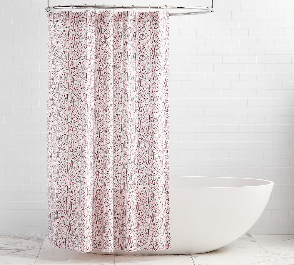 Candy Cane Shower Curtain