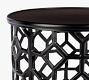 Zelle Round Metal Accent Table