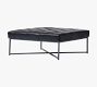 Callaway Rectangular Leather Coffee Table (40&quot;)