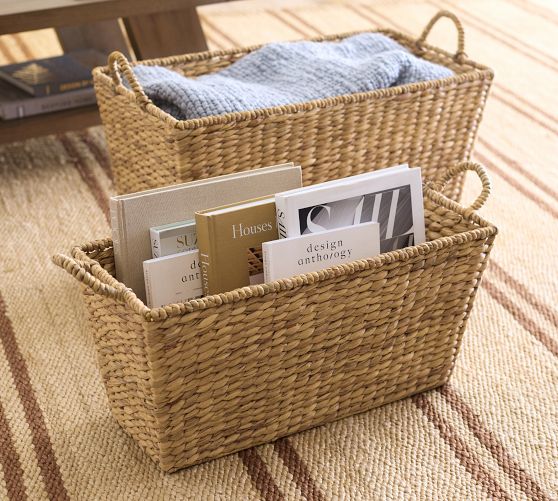 Savannah Seagrass Tapered Baskets - Set of 2