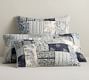 Open Box: Delaney Handcrafted Patchwork Cotton Quilted Sham