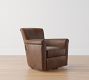 Irving Roll Arm Leather Gaming Chair