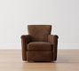 Irving Roll Arm Leather Gaming Chair