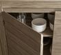 Indio Eucalyptus Outdoor Kitchen Double Cabinet (43&quot;)