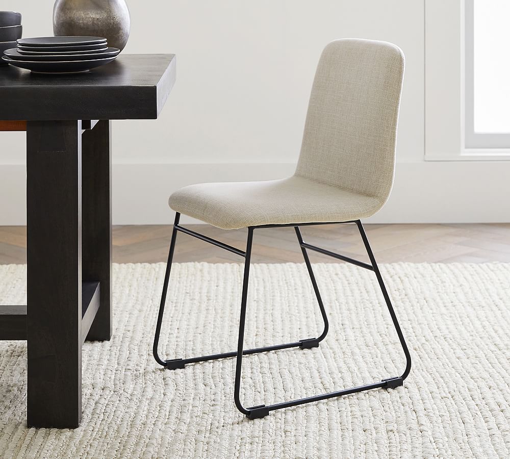 Zoe Metal Dining Chair Pottery Barn