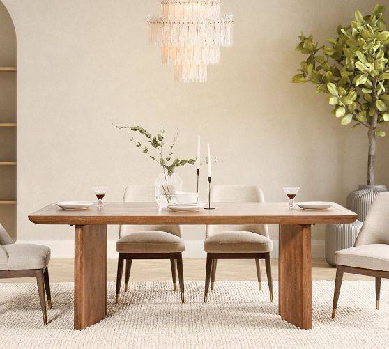 Glenmore Rectangular Dining Table (84") | Pottery Barn
