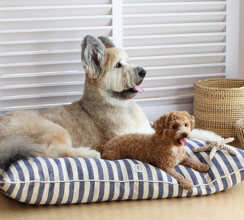 Retro store pet bed