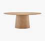 South Oval Pedestal Dining Table (78&quot;)