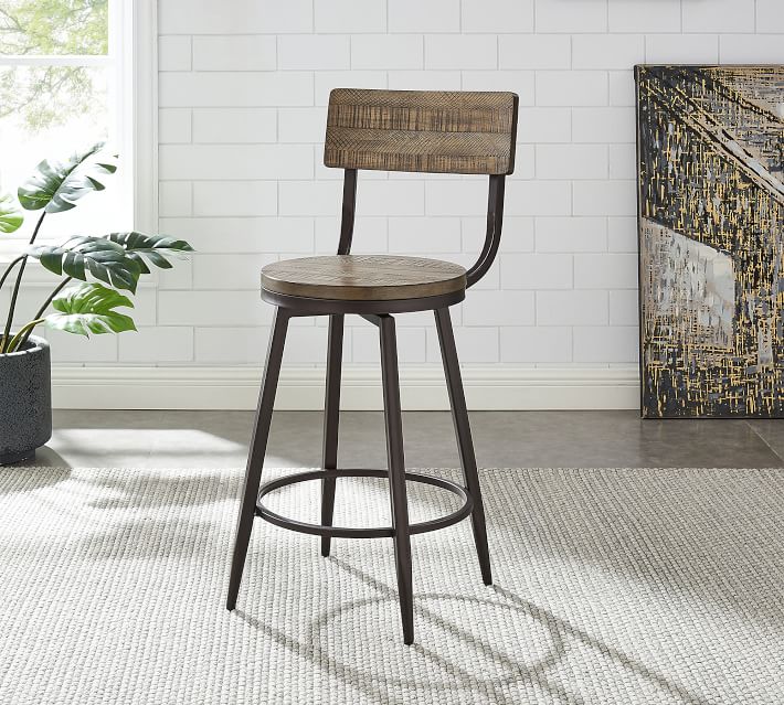 Wood deals bar stools