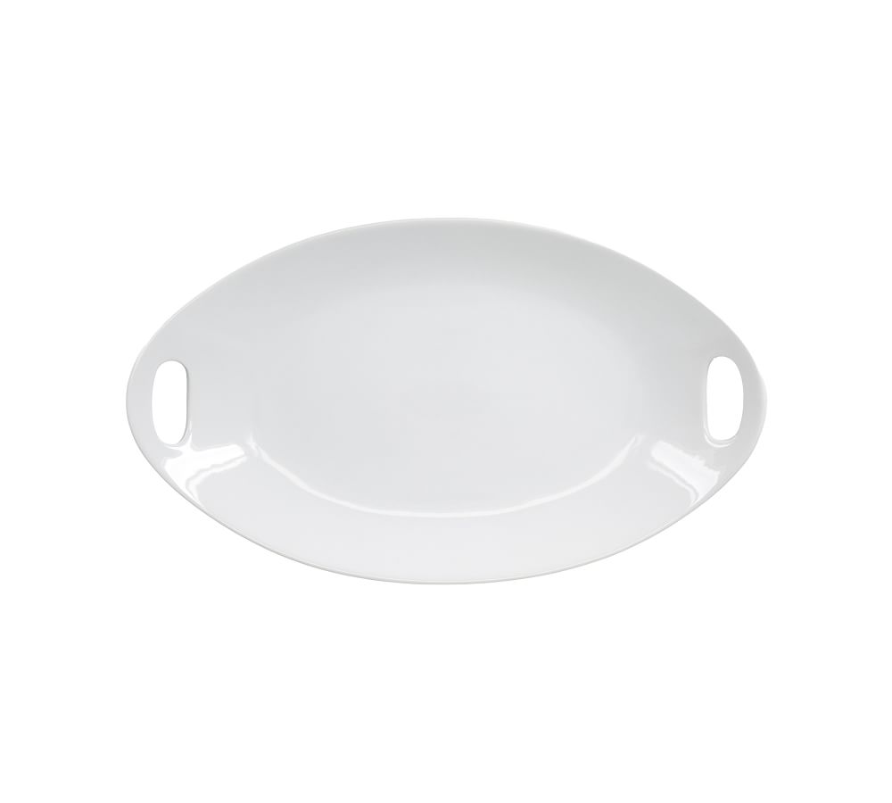 BIA White Porcelain Oval Platter