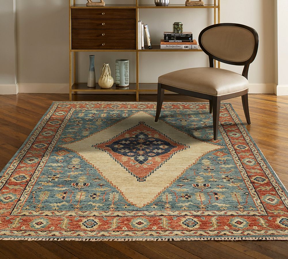 Keyli Hand-Knotted Wool Persian-Style Rug