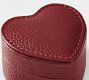 Quinn Heart Shaped Leather Jewelry Box