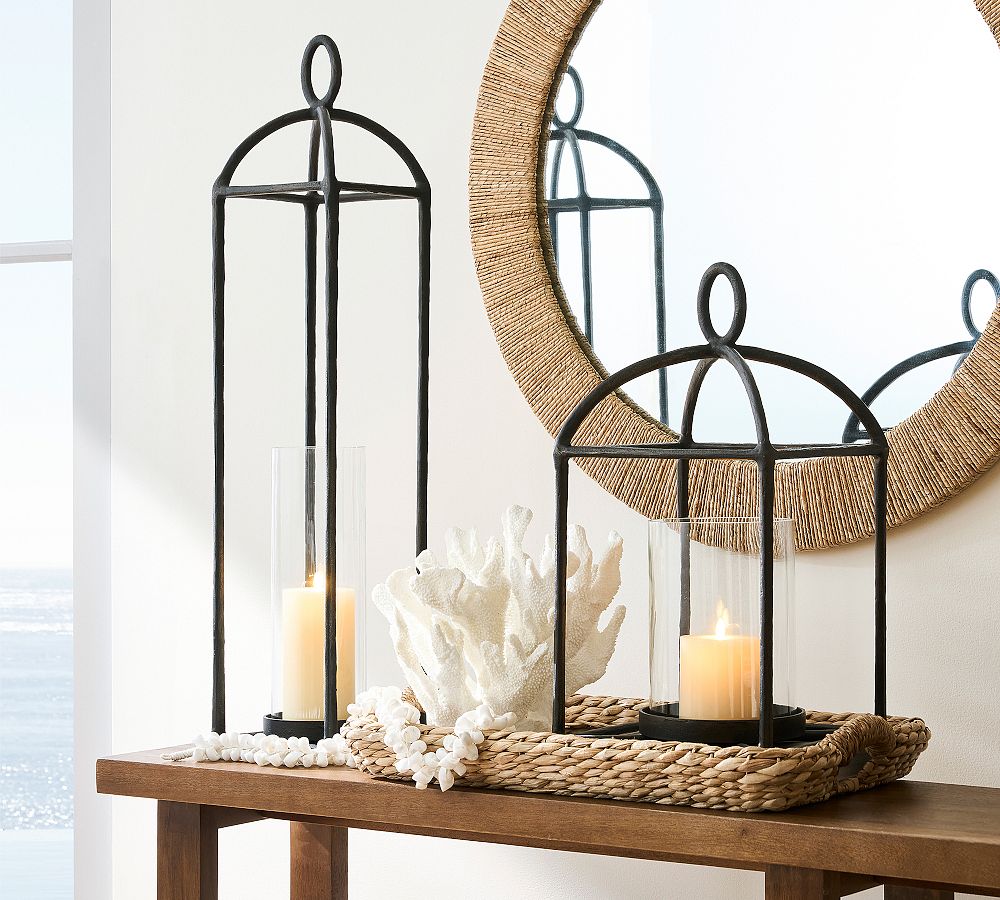 Forged Iron Rack, 10 Hooks - Small Town Home & Decor