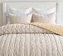 Tufted Cotton Linen Quilted Sham