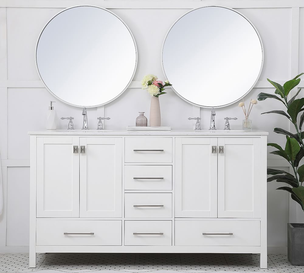 Riola 60&quot; Double Sink Vanity