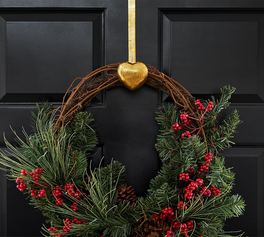 Heart Shaped Wreath Hanger