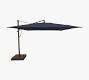 11' Rectangular Breenan Cantilever Outdoor Patio Umbrella with Base