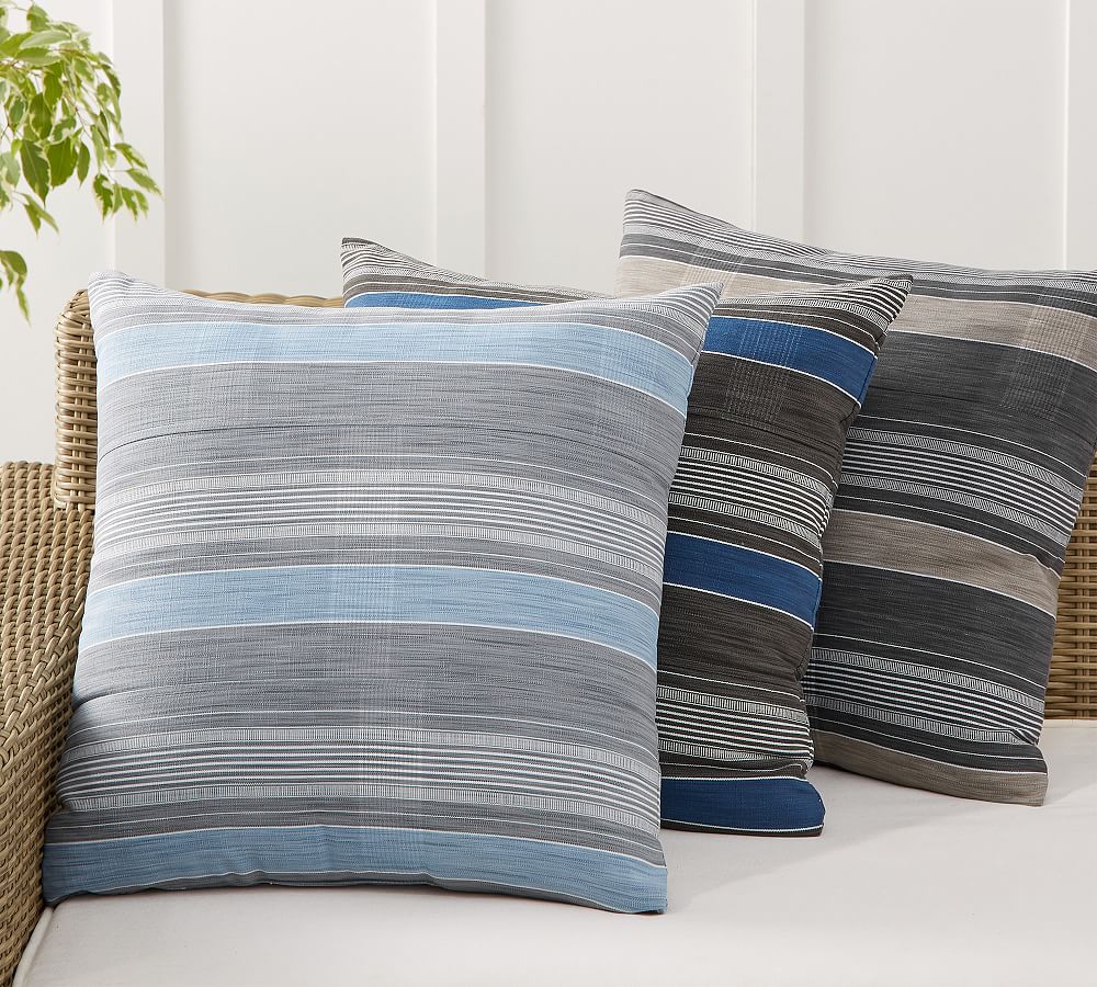 Bamforth Striped Outdoor Pillow