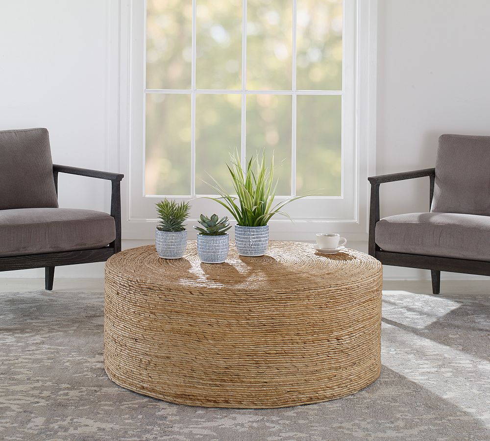 Noah Round Woven Coffee Table (42&quot;)