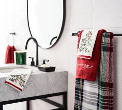 Merry Hand Towel | Pottery Barn
