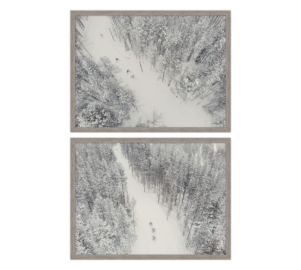 Cross-Country Skiing Framed Prints