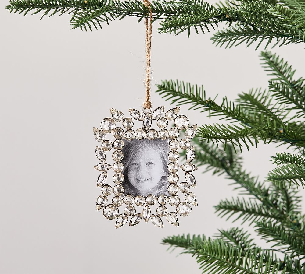 Jeweled Picture Frame Ornament