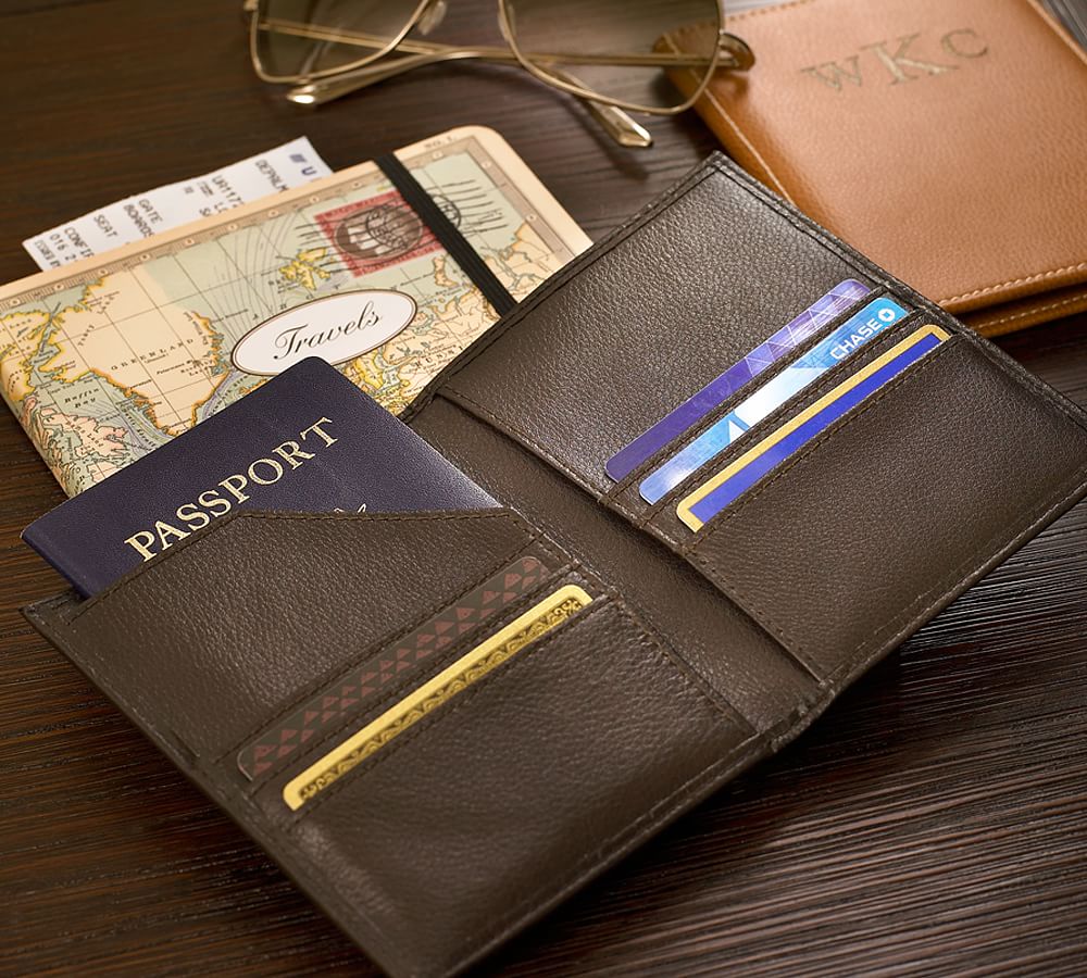 Colby Leather Passport Wallet