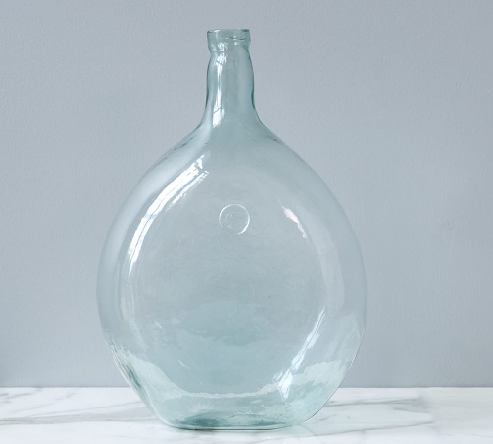 Oversized Recycled Glass Vase