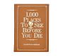 1,000 Places To See Before You Die Leather-Bound Book